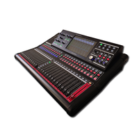 Console de mixage audio professionnelle numérique pour les spectacles sur scène et les salles de conférence, équipement vidéo et d'éclairage