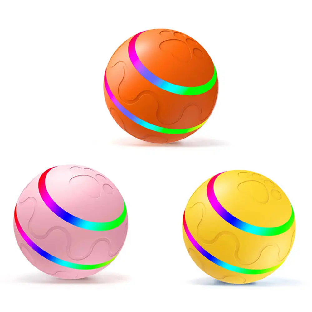wholesale active jump ball smart usb funny toy training interactive bite toy ball dog toys pet accessories