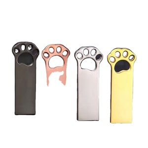 Clé USB en forme de patte de chat en métal 32G - Double usage pour ordinateurs et téléphones mobiles. Clé USB Cartoon de grande capacité 16 Go. - Product Image 1