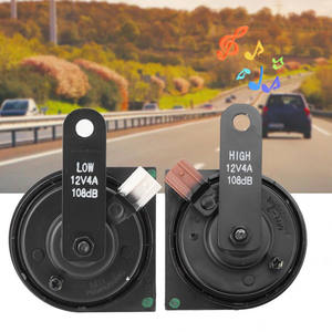 แตรรถยนต์พลาสติก รุ่น 38150-SDB-A02 12V เสียงสูง สีดำ สำหรับรถยนต์ Accord Crv Acura อะไหล่ทดแทน - Product Image 5