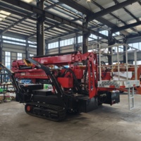 Plateforme élévatrice hydraulique autopropulsée multi-puissance Lemax LT16 pour extérieur, avec une hauteur maximale de 24 m et une protection de sécurité