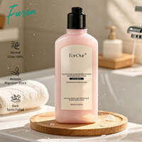 Lotion Corporelle Éclaircissante pour Peaux Noires, Extra-Éclaircissante au Glutathion et Niacinamide, Correcteur de Taches Brunes OEM, Unifie le Teint