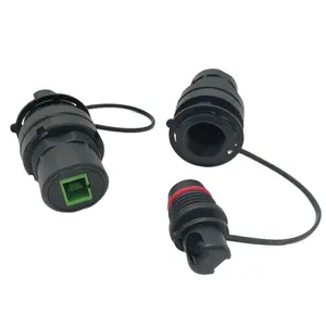 Adaptor Serat Optik SC Mini Diperkeras Adaptor Tahan Air Luar Ruangan 5G