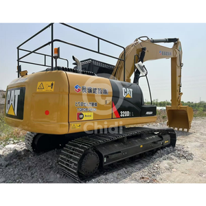 Pelle hydraulique Caterpillar 320D2L d'occasion 20 tonnes avec pompe hydraulique et moteur à engrenages-Matériel de construction d'occasion - Product Image 1