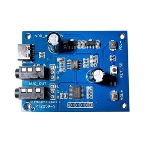 Module de contrôle de volume numérique PT2259, DC 5-15V, bouton d'alimentation Type-C, entrée/sortie AUX réglable pour amplificateur/haut-parleur DIY - Product Image 3