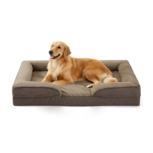 Cama grande para perros en stock, sofá ortopédico, caja de huevos, Base impermeable de espuma, almohadilla de soporte lavable y extraíble - Product Image 1