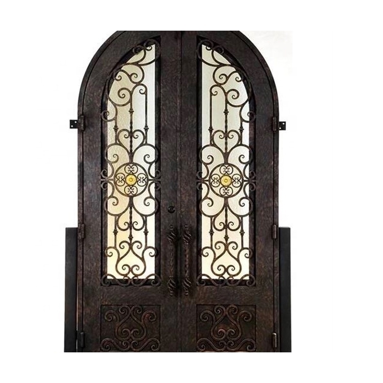 Decorado Envío puerta a puerta de doble puerta de diseño