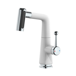 Jboyun Basin Faucet Single Handle Ceramic Valve Core Pull Out <b>Spray</b> Deck <b>Mounted</b> - Product Image 5