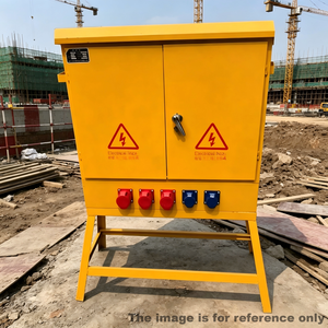 Distribution box IP54 Rated Portable Electrical Cabinet for Building Sites, with Transparent Breakers & Customizable <b>Cable</b> Entry - Product Image 5