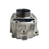 Pièce de rechange pour moto WAVE110, kit de cylindre pour moto, composants, piston de 53 mm, alliage d'aluminium, argent