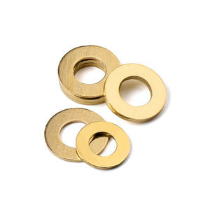 Gelisen Pure Copper Washers M2 <b>M3</b> M4 M5 M6 M8 M10 M24 GB97 Brass Flat Round Metal <b>Screw</b> Washer - Product Image 3