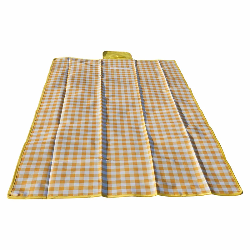 Wholesale Custom 600D Oxford Material Sand-Free Waterproof Outdoor Camping Picnic Beach Mat Factory Outlet
