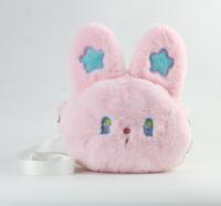 Sac à dos animal en peluche mignon de 8 pouces en gros pour des filles floues et pratique