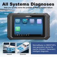 OBDSTAR MarineMaster C: Diagnostic moteur in-bord + D: Diagnostic générateur, Lecture/effacement des codes, Flux de données, Images instantanées, Test d'action