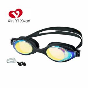 Gafas de Natación de Alta Definición con Marco Grande, Antivaho, Protección UV, PC+Silicona, Impermeables, para Hombres, Mujeres y Niños, de Secado Rápido, con Logotipo OEM - Product Image 1