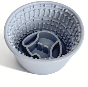 วารีเวลล์ อาหารแช่แข็งสำหรับสัตว์เลี้ยง ขนาดเล็ก-ใหญ่ ช่วยเสริมสร้างพัฒนาการ ใช้กับเครื่องล้างจานและไมโครเวฟได้ ชามเลียแบบป้อนอาหารช้า สำหรับสุนัขพันธุ์ใหญ่ - Product Image 5