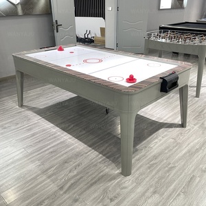 <span class=keywords><strong>Table</strong></span> de <span class=keywords><strong>jeux</strong></span> multifonction 3-<span class=keywords><strong>en</strong></span>-<span class=keywords><strong>1</strong></span> d'intérieur : Air hockey, billard et tennis de <span class=keywords><strong>table</strong></span>, avec plateau repas, pour salle de <span class=keywords><strong>jeux</strong></span> et villa - Product Image 2
