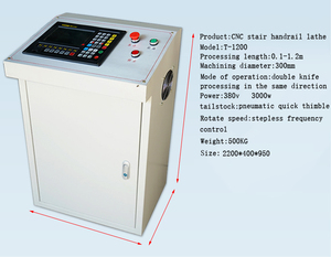 TC-1200 <span class=keywords><strong>CNC</strong></span> Máy Tiện Gỗ Máy Tiện Gỗ Quay Máy Tiện Gỗ Để Bán - Product Image 3
