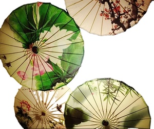 Sombrilla <span class=keywords><strong>de</strong></span> Papel Encerado <span class=keywords><strong>de</strong></span> Seda Hecha a Mano Estilo Vintage, Decoración <span class=keywords><strong>de</strong></span> Techo Japonesa China, Sombrillas Artesanales, Accesorios <span class=keywords><strong>de</strong></span> Danza - Product Image 1