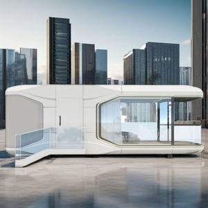 Nouveau bureau mobile écologique vert 2026, conteneur en acier imperméable, espace de bureau, bar, boutique, capsule spatiale, <span class=keywords><strong>tente</strong></span> de fête - Product Image 1