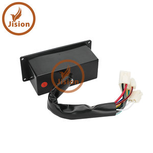 ชิ้นส่วนรถขุดสำหรับ ZE60 65 80 85E แผงควบคุมเครื่องปรับอากาศแผงสวิตช์ 12V - Product Image 4