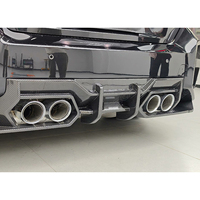 Diffuseur arrière en fibre de carbone pour BMW M2 G87 2023+ – Lame inférieure de pare-chocs arrière et séparateur latéral – Pièces de modification de carrosserie