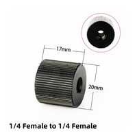 Vis en métal 1/4 femelle vers 1/4 femelle ou 1/4 femelle vers 3/8 femelle pour trépied, bras magique, appareil photo reflex numérique, accessoires de studio photo