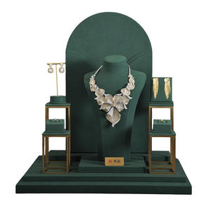 Présentoirs à bijoux haut de gamme pour magasin, accessoires de présentation de bijoux, ensemble de présentoirs à bijoux sur mesure - Product Image 4
