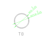 Nouvelle arrivée Bming, diffuseur de tube LED en PC/PMMA de conception industrielle japonaise T5/T8 pour usage intérieur