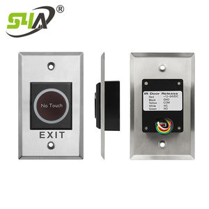 Precio de fábrica Interruptor de botón de salida de <span class=keywords><strong>sensor</strong></span> infrarrojo de puerta sin contacto para sistemas de control de acceso - Product Image 6