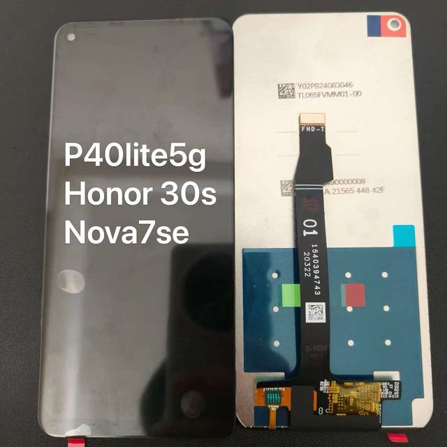 For Huawei Honor P40lite5G/Honor 30S/Nova7SE Original Mobile Phone LCD Touch Screen Display for Repair or Replacement