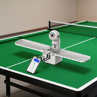 Robot de Tenis de Mesa, Máquina Automática de Lanzamiento de Pelotas con Red, Sistema Inteligente de Entrenamiento de Spin y Control por Aplicación para Jugadores