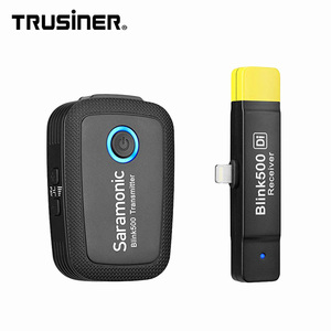 Saramonic Blink 500 B3 TX+RXDi 2.4GHz Micro-Wireless Lavalier System Dual-Receiver for iOS Devices - Product Image 3