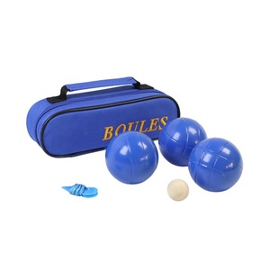 ZQURE Juego de <span class=keywords><strong>Bochas</strong></span> de Petanca de Alta Calidad con 3 Bolas Recubiertas de Azul para Juego al Aire Libre - Product Image 3