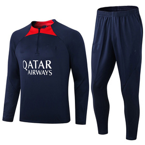 Chándal de Fútbol Paris 22 <span class=keywords><strong>23</strong></span>, Uniforme de Entrenamiento Otoño Invierno, Chándal de Fútbol del Equipo de Francia - Product Image 6