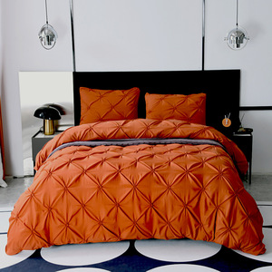 ผ้าห่มนวมไมโครไฟเบอร์คุณภาพสูง 300 เส้นด้าย ทอแบบพินทัค สีพื้น ใช้ได้ทุกฤดู เหมาะสำหรับโรงแรม น้ำหนักเบา ไม่เป็นขุย - Product Image 2