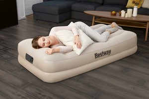 Bestway 67694 – matelas pneumatique triech à deux places avec pompe à courant alternatif intégrée, oreiller intégré de 75 pouces. X 38 pouces. X 16.5 pouces. - Product Image 3