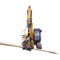 Pemecah Kayu untuk Excavator 13 Ton YCF135FM Bertenaga Diesel Garansi 1 Tahun Mesin & Gearbox