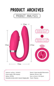 เครื่องสั่นแบบสวมใส่ได้ 36 ระดับความถี่ หลายความเร็ว ทำจากซิลิโคน ควบคุมด้วยรีโมท ชาร์จผ่าน USB กันน้ำ สำหรับผู้ใหญ่ - Product Image 6