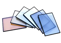 Panneau de mur rideau en verre trempé isolant de haute qualité, couleur personnalisée, pour la construction de façades de bâtiments commerciaux