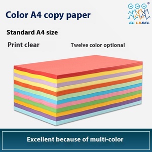 70g giấy in thủ công kích thước <span class=keywords><strong>A4</strong></span> trẻ em đầy màu sắc mẫu giáo cắt giấy đỏ Hồng Vàng Xanh Xanh hỗn hợp không tráng - Product Image 2