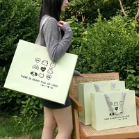 Sac cadeau en papier écologique de luxe personnalisé, recyclable, avec logo imprimé