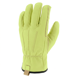 Gants de travail en cuir de vachette véritable, gants de sécurité de qualité supérieure, pour la construction, l'industrie, l'entrepôt, l'agriculture, usage intensif - Product Image 2