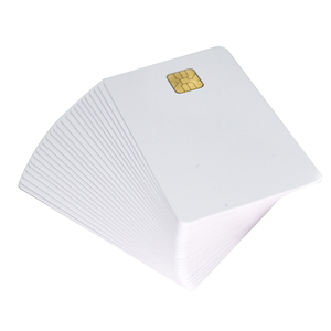 Angepasste Wetterfeste CR80 85,5*54mm PVC Kontakt-Smart-Proximity SLE4428 SLE4442 RFID Smart <span class=keywords><strong>IC</strong></span> Chipkarte - Product Image 1