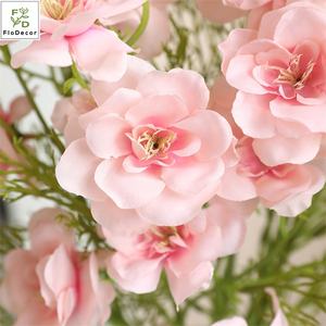 Flores Artificiales de Alta Calidad, Flores de Seda con Múltiples Cabezas, Ranúnculos, Flores <span class=keywords><strong>Cosmo</strong></span> para Decoración de Bodas y Hogar - Product Image 5