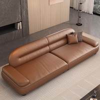 Canapé de bureau sectionnel trois places en similicuir écologique, durable, minimaliste et moderne pour usage commercial