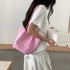 Lightweight Nylon Tote <b>Bag</b>, Large-Capacity Water-Resistant Nylon Shoulder <b>Bag</b> for <b>Work</b> & Daily Use - Product Image 1