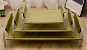 Outdoor-Ready Pet Elevated Baking Paint Cot <strong>Bed</strong> - Weather-Resistant Baking <strong>Metal</strong> Frame - Product Image 5