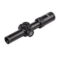 Lunette de tir compacte LPVO Marcool STALKER 1-6x24 IR, réticule multi-luminosité, étanche, pour la chasse et les applications tactiques