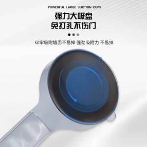 Poignée de maintien à ventouse Amagi Ka No Drill, antidérapante, en plastique, pour salle de bain, toilettes, porte en verre, support de sécurité pour personnes âgées - Product Image 4